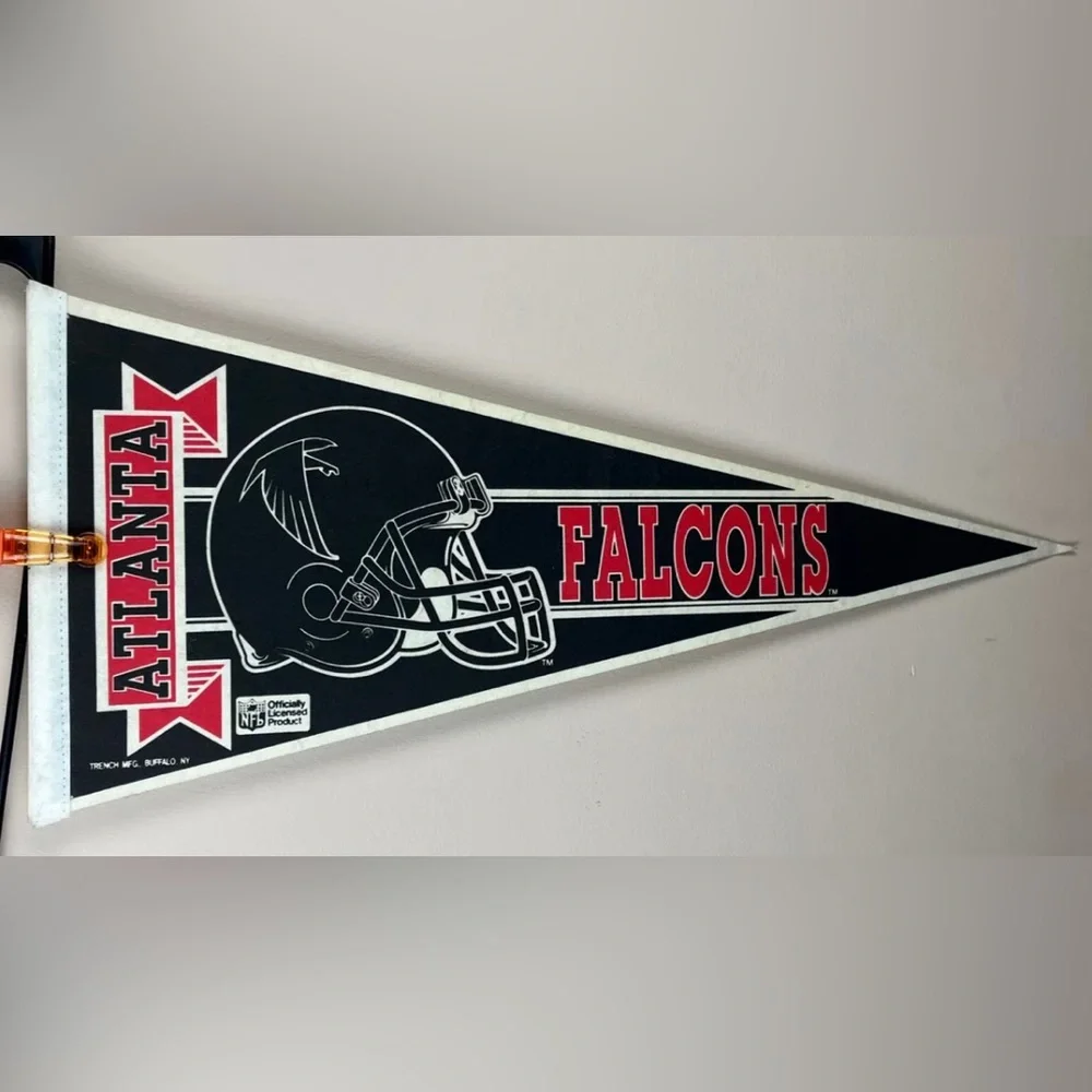 NFL Football Atlanta Falcons NFL Felt Officially Licensed Pennant.